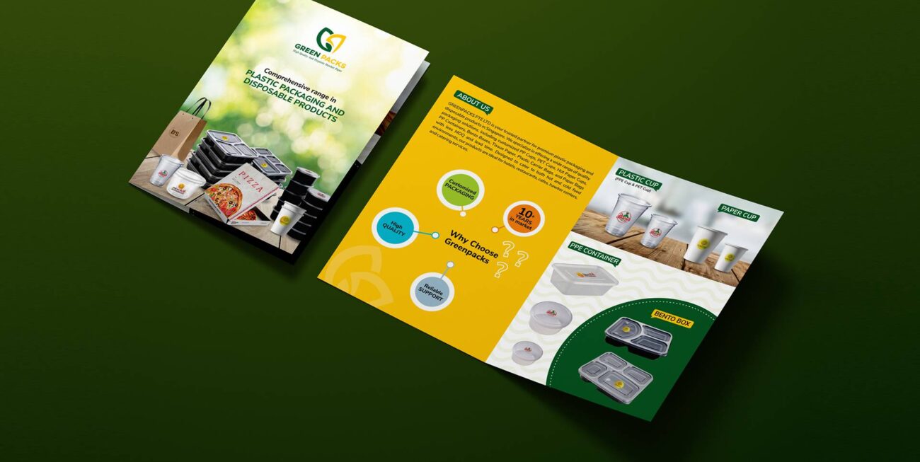 Brochures are a powerful marketing tool that convey your brand story, products, and services in a visually compelling and organized format. At Byrav Designs, we specialize in crafting stunning brochures tailored to your unique business needs. From corporate profiles to product catalogs, our brochure designs in Singapore combine aesthetics with strategy to leave a lasting impression.