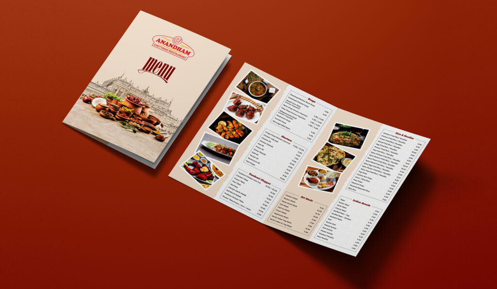 menu cards