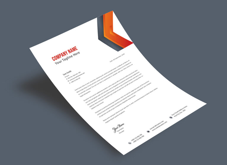 Letterhead Designing Services in Singapore