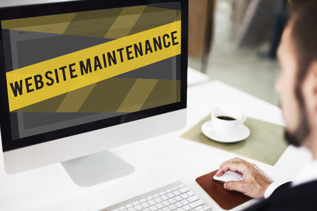 Website maintenance