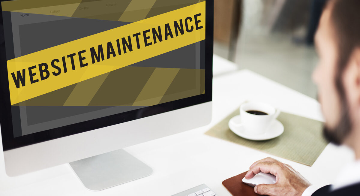 Website maintenance