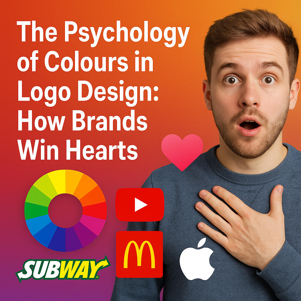 The Psychology of Colours in Logo Design: How Brands Win Hearts