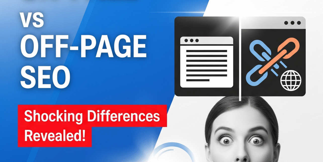 On-Page vs Off-Page SEO