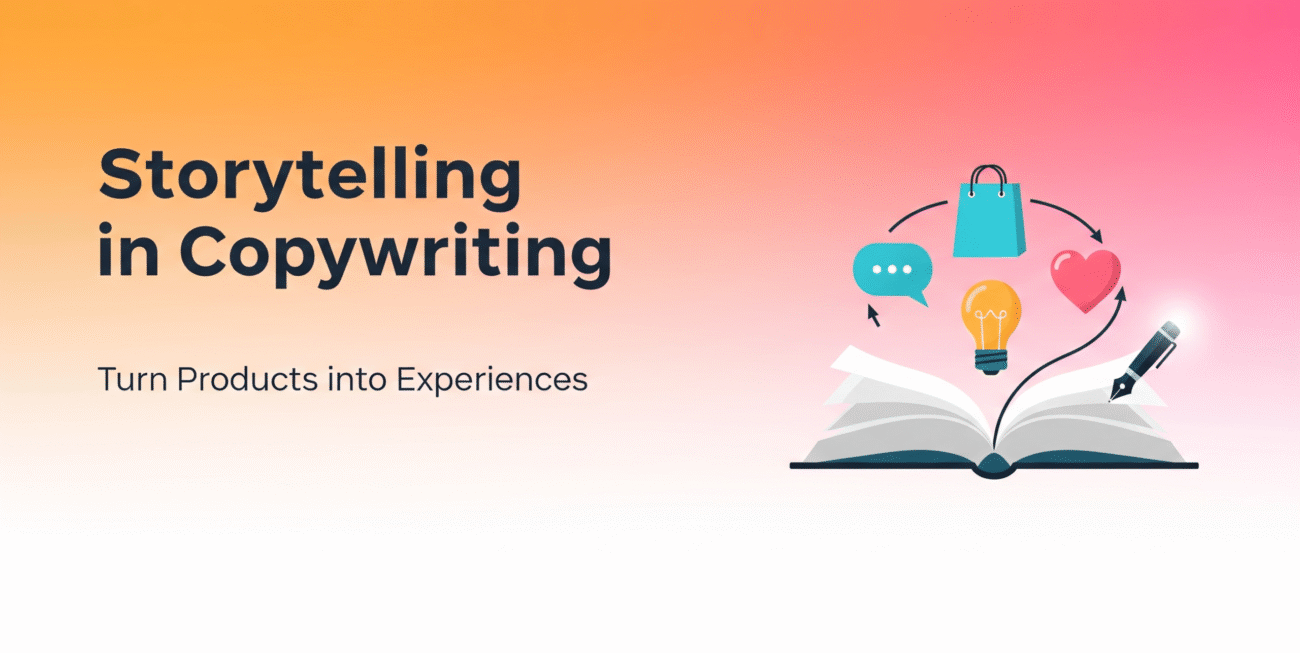 Storytelling in Copywriting: How to Turn Products into Experiences