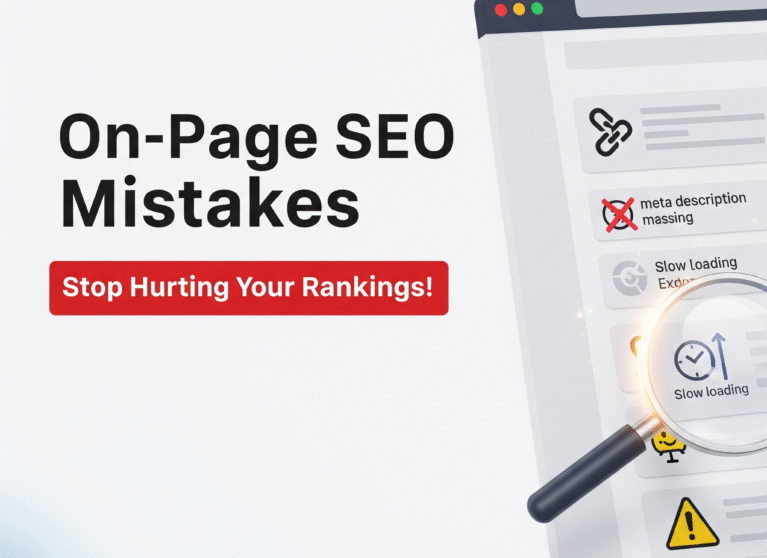 Common On-Page SEO Mistakes That Hurt Your Ranking