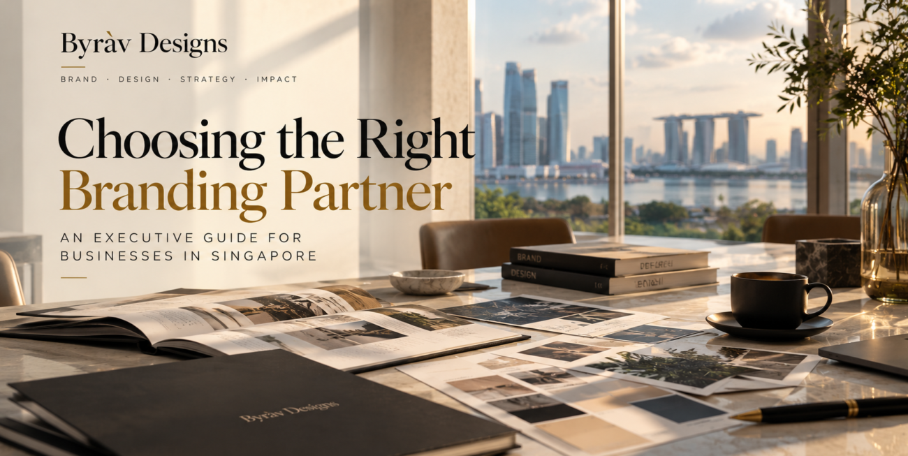 Choosing a corporate branding agency in Singapore – Byràv Designs